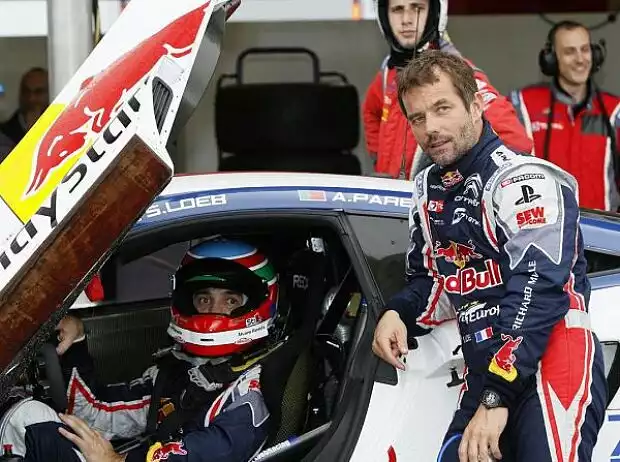 Alvaro Parente, Sebastien Loeb Titel-Bild zur News: Alvaro Parente, Sebastien Loeb