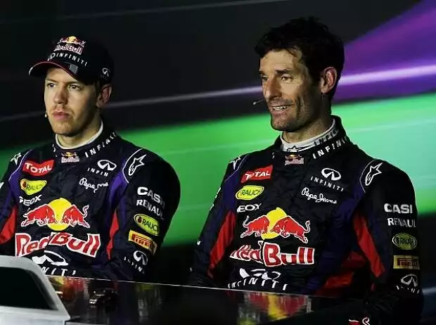 Titel-Bild zur News: Sebastian Vettel, Mark Webber