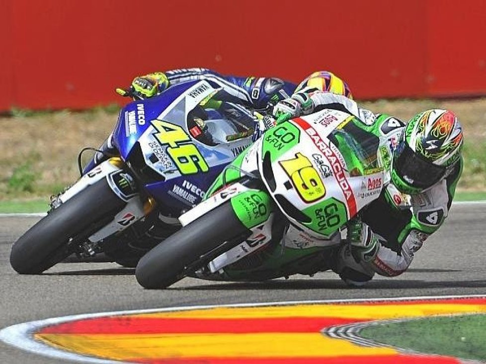 Alvaro Bautista, Valentino Rossi