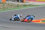 Alex Rins vor Maverick Vinales