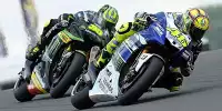 Bild zum Inhalt: Rossi und Crutchlow: Spritlimit bereitet Sorgen