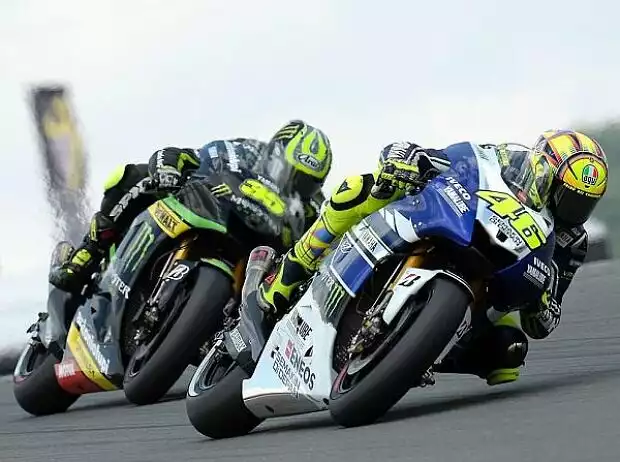 Titel-Bild zur News: Valentino Rossi, Cal Crutchlow