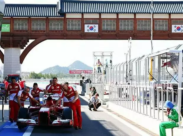 Boxengasse in Yeongam Titel-Bild zur News: Boxengasse in Yeongam