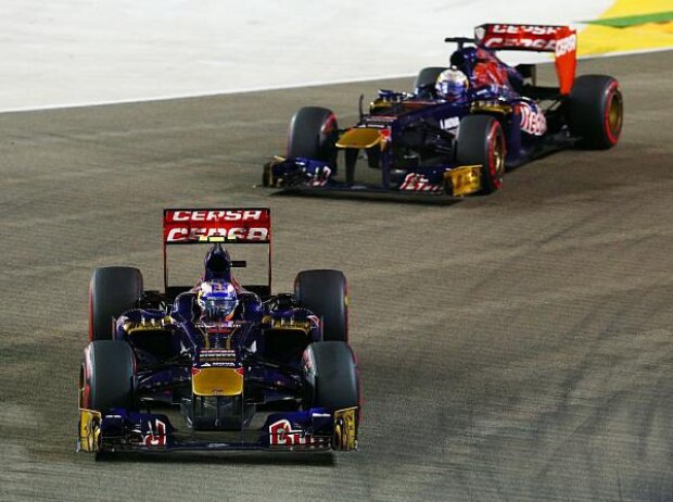 Titel-Bild zur News: Daniel Ricciardo, Jean-Eric Vergne
