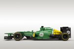 Das Caterham-Team f?hrt in S?dkorea mit dem neuen Logo eines Sponsors