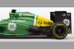 Das Caterham-Team f?hrt in S?dkorea mit dem neuen Logo eines Sponsors