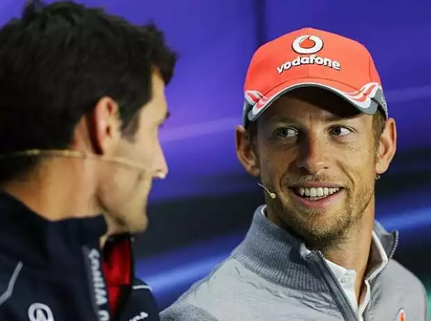 Mark Webber, Jenson Button Titel-Bild zur News: Mark Webber, Jenson Button