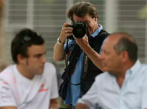 Fernando Alonso, Ron Dennis Titel-Bild zur News: Fernando Alonso, Ron Dennis