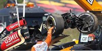 Bild zum Inhalt: Lotus: Schrecksekunde für Kimi Räikkönen