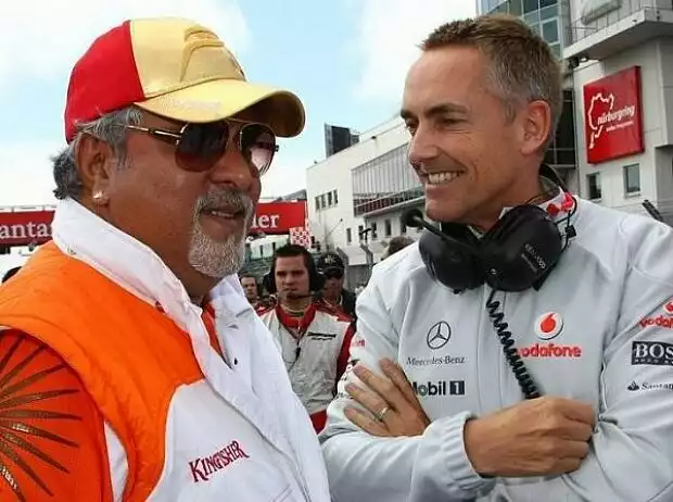 Titel-Bild zur News: Martin Whitmarsh, Vijay Mallya