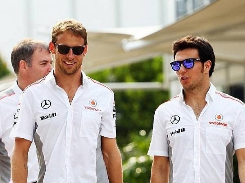 Jenson Button, Sergio Perez, Gary Paffett