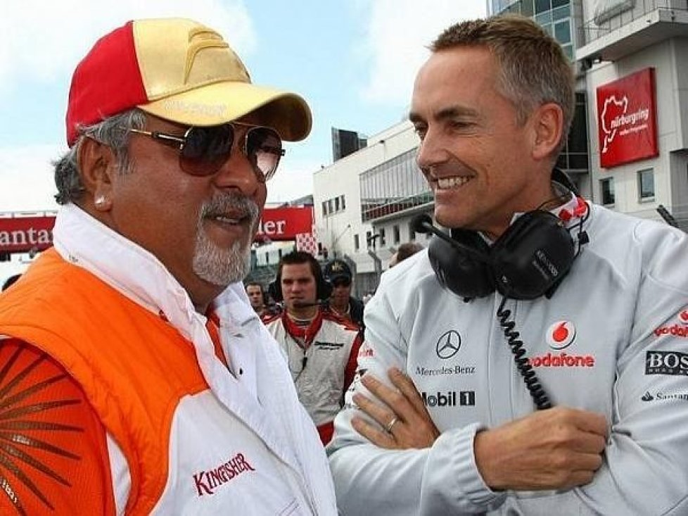 Martin Whitmarsh, Vijay Mallya