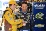 Kyle Busch und Jimmie Johnson