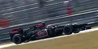 Bild zum Inhalt: Verkehrte Welt bei Lotus: Nur Grosjean nervenstark