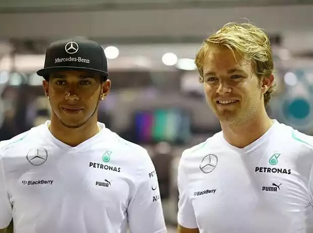 Lewis Hamilton, Nico Rosberg Titel-Bild zur News: Lewis Hamilton, Nico Rosberg