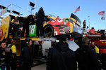 Wechsel ins Ersatzauto: Kyle Busch (Gibbs) 