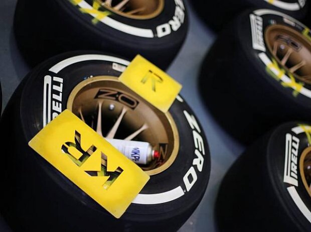Pirelli-Medium-Reifen für Kimi Räikkönen