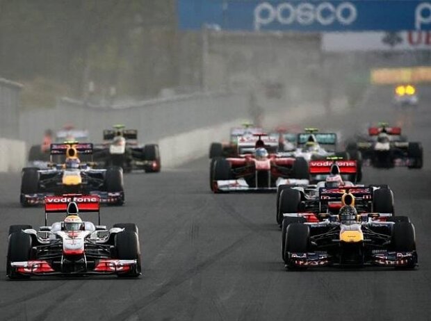 Sebastian Vettel, Lewis Hamilton