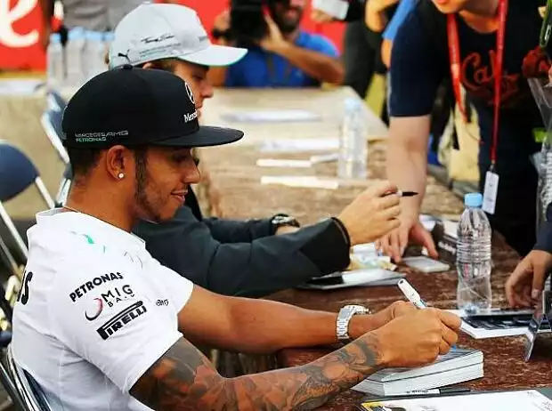 Lewis Hamilton, Nico Rosberg Titel-Bild zur News: Lewis Hamilton, Nico Rosberg