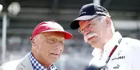 Niki Lauda und Dieter Zetsche