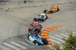 Simon Pagenaud vor Sebastien Bourdais, Simona de Silvestro und Ryan Hunter-Reay 