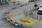 Race-Action im Reliant Park von Houston