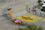 Helio Castroneves (Penske) und Simona de Silvestro (KV)