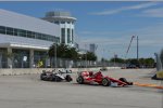 Scott Dixon (Ganassi) und Will Power (Penske)