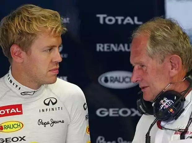 Sebastian Vettel, Helmut Marko Titel-Bild zur News: Sebastian Vettel, Helmut Marko