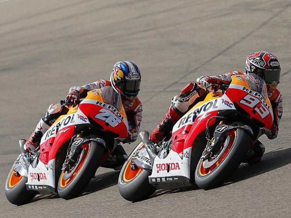 Marc Marquez, Daniel Pedrosa
