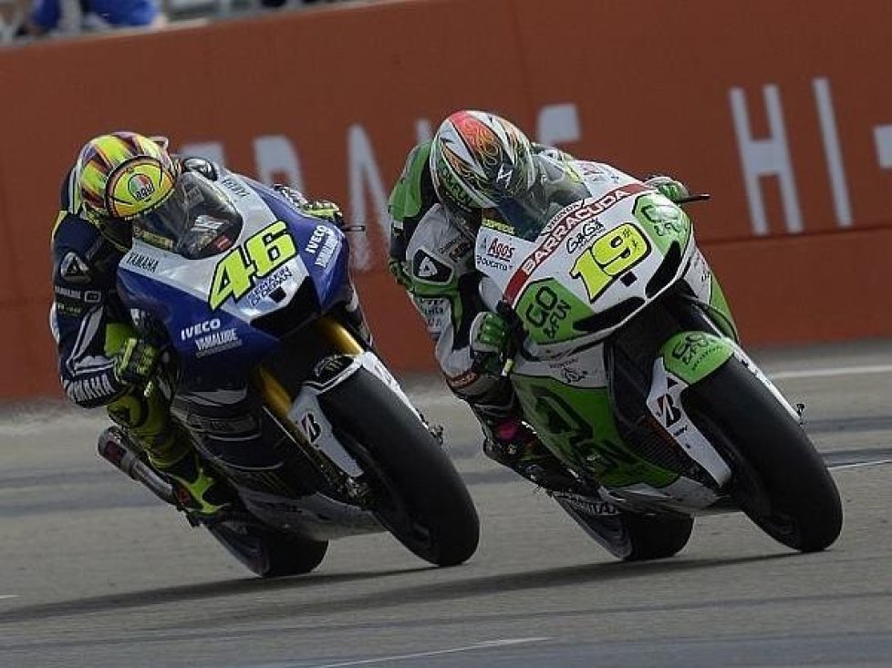 Alvaro Bautista, Valentino Rossi