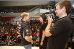 Und schon wartet das nächste Interview auf Sebastian Vettel 