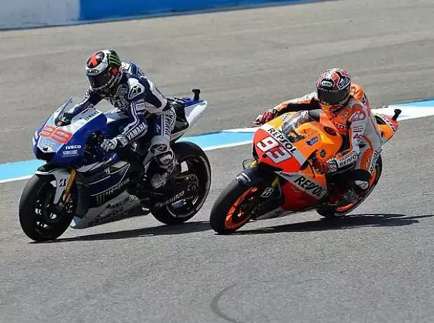 Jorge Lorenzo, Marc Marquez Titel-Bild zur News: Jorge Lorenzo, Marc Marquez