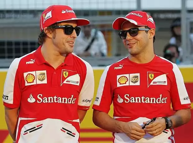 Fernando Alonso, Felipe Massa Titel-Bild zur News: Fernando Alonso, Felipe Massa
