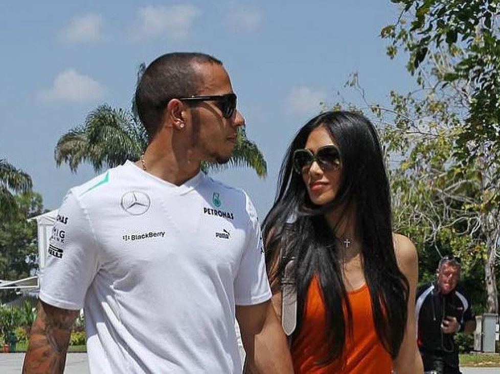 Lewis Hamilton und Nicole Scherzinger