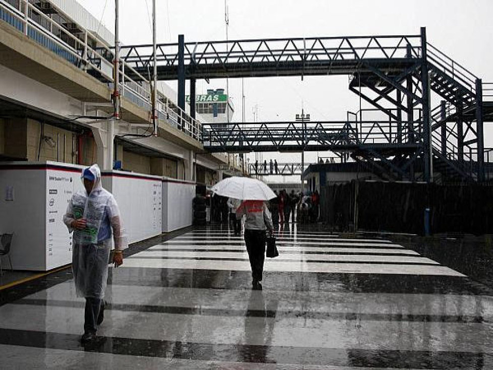 Paddock in Interlagos