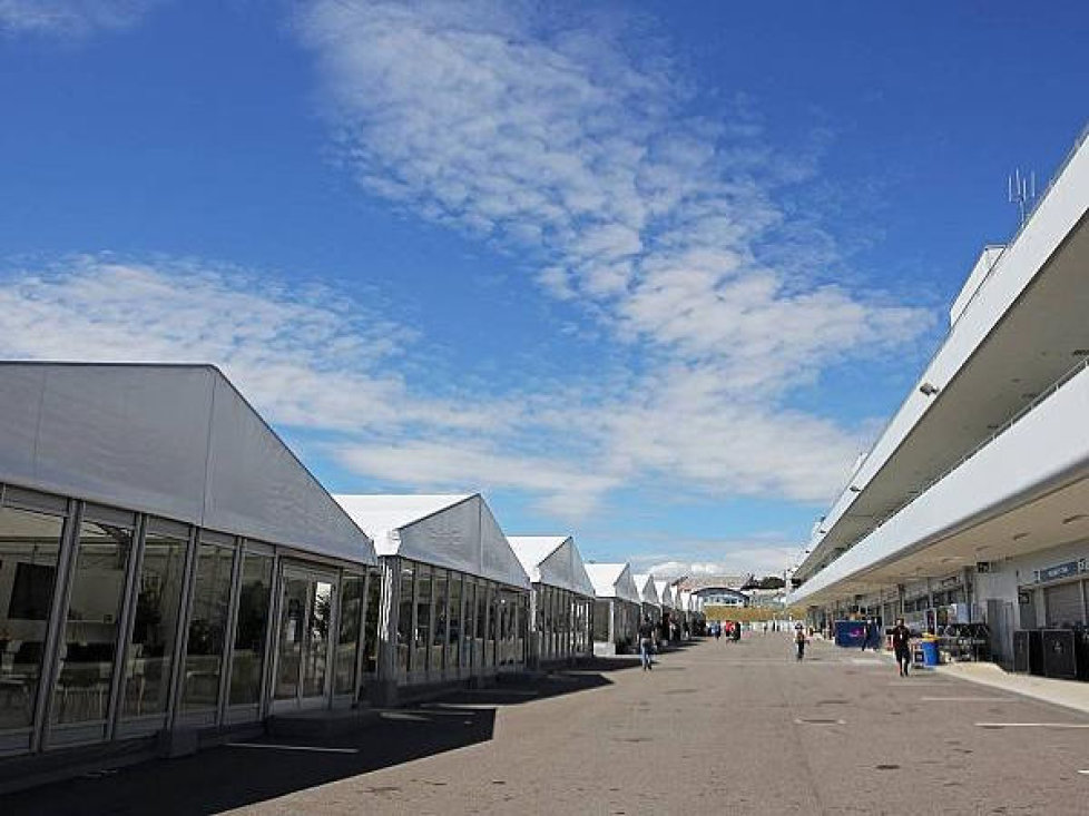 Paddock in Suzuka
