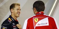 Bild zum Inhalt: Ferrari-Teamchef gratuliert Vettel zum Titel