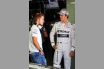 Sam Bird und Nico Rosberg (Mercedes) 