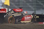 Kimi Räikkönen (Lotus) mit einem Dreher