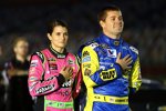 Danica Patrick und Ricky Stenhouse Jun. 