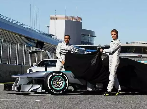 Lewis Hamilton, Nico Rosberg Titel-Bild zur News: Lewis Hamilton, Nico Rosberg