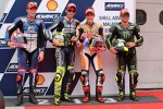 Aleix Espargaro, Valentino Rossi Marc Marquez und Cal Crutchlow 