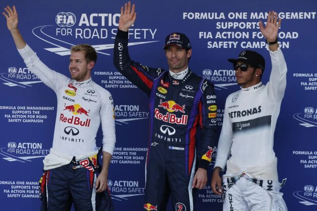 Mark Webber Sebastian Vettel Lewis Hamilton Red Bull Infiniti Red Bull Racing F1 ~Mark Webber (Red Bull), Sebastian Vettel (Red Bull) und Lewis Hamilton (Mercedes) ~ Mark Webber Sebastian Vettel Lewis Hamilton Red Bull Infiniti Red Bull Racing F1 ~Mark Webber (Red Bull), Sebastian Vettel (Red Bull) und Lewis Hamilton (Mercedes) ~