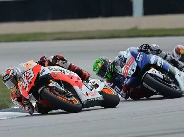 Titel-Bild zur News: Marc Marquez, Jorge Lorenzo