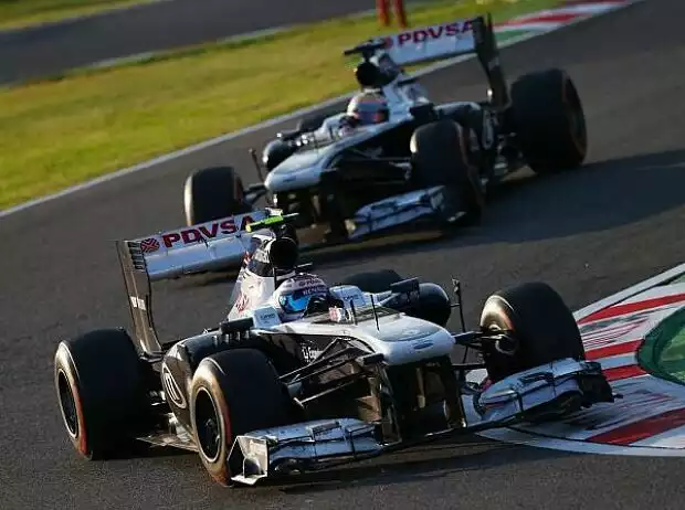 Titel-Bild zur News: Valtteri Bottas, Pastor Maldonado