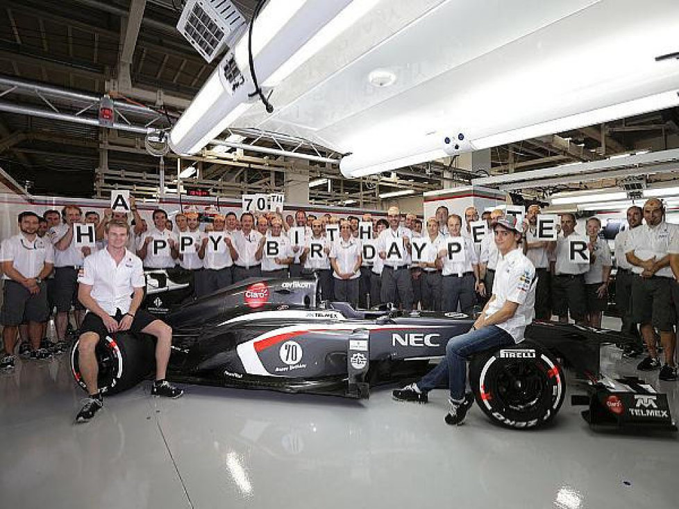 Hülkenberg Gutierrez Peter Sauber Geburtstag