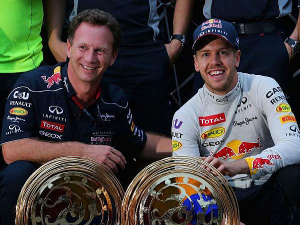 Sebastian Vettel, Christian Horner