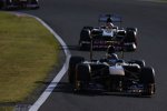 Daniel Ricciardo (Toro Rosso) und Nico Hülkenberg (Sauber) 