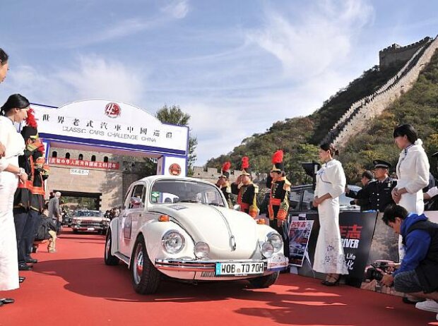 Titel-Bild zur News: Mit einem Wolfsburger Käfer 2000 Kilometer durch China